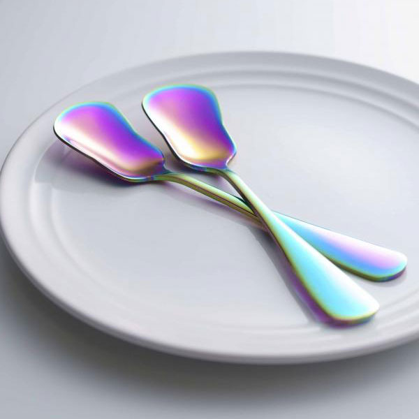 オーロラ感じて  デザートスプーンペアセット