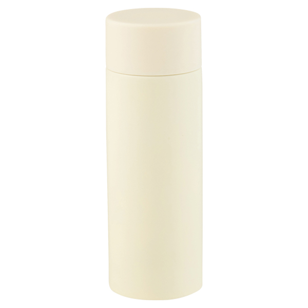 真空ステンレスサーマルポケットボトル120ml(オフホワイト)