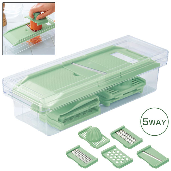 カンタンベンリ　5WAYスライサーセット