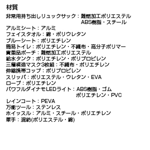 備えて安心防災ファミリーセット