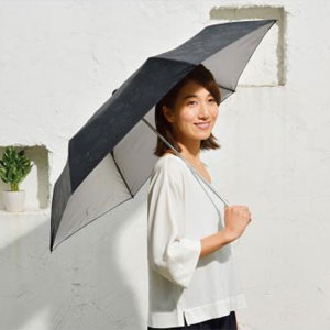 イーリオ　ブルーム晴雨兼用折りたたみ傘