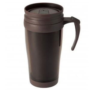 蓋付きダブルウォールマグカップ450ml1個