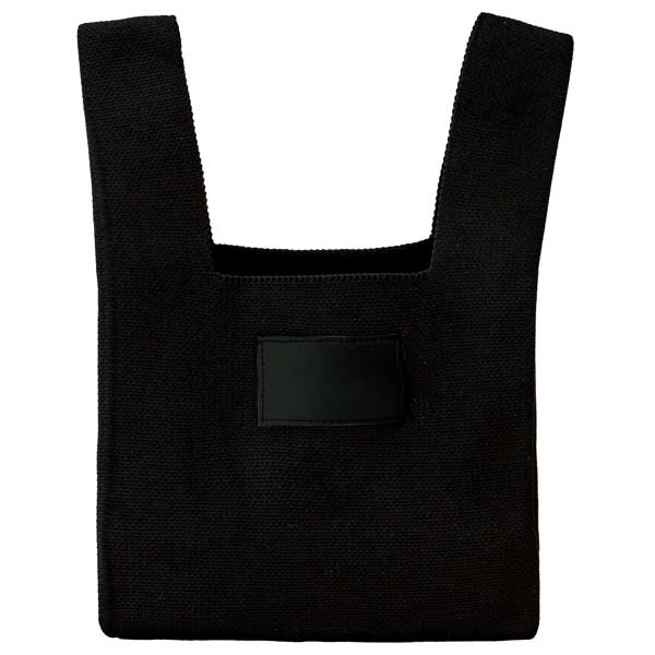 ニットバッグ1個(ブラック)【グッズストアドットネット】人気