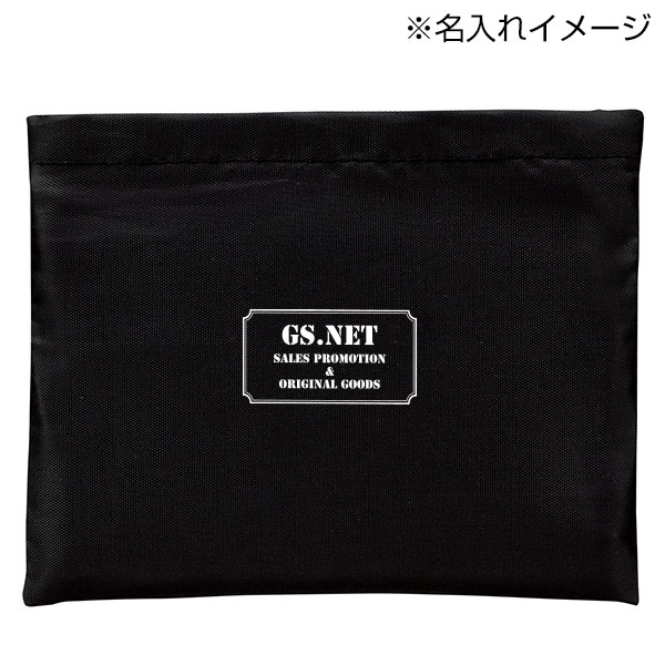 Ecolor　折りたたみマイバッグ(ブラック)