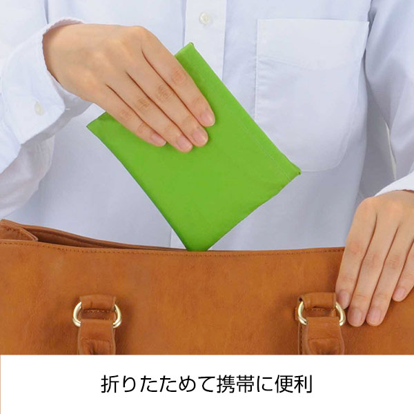 Ecolor　折りたたみマイバッグ(グリーン)