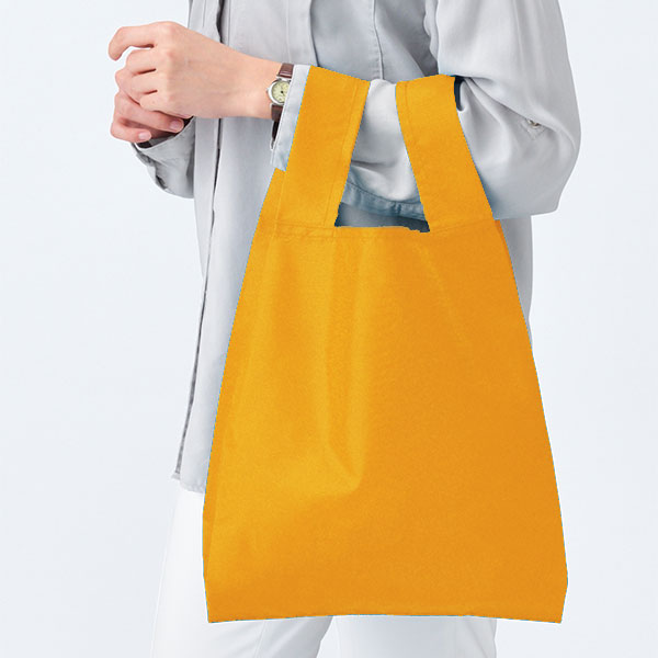 Ecolor　折りたたみマイバッグ(イエロー)