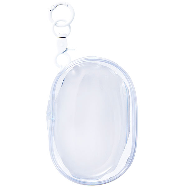 キーホルダー付きクリアポーチ