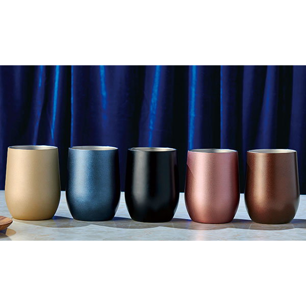 真空ステンレスサーモタンブラー390ml1個(ネイビー)