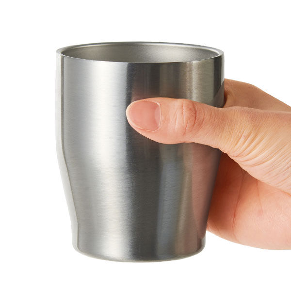 真空ステンレスカラータンブラー350ml(シルバー)