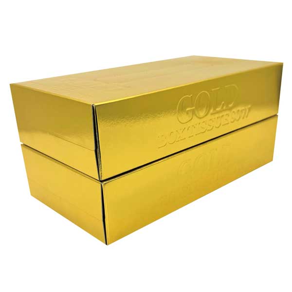 ゴールドBOXティッシュ80W2個組