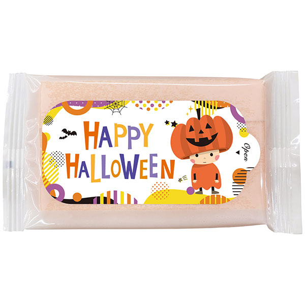 ハロウィンカラーウェットティッシュ8枚