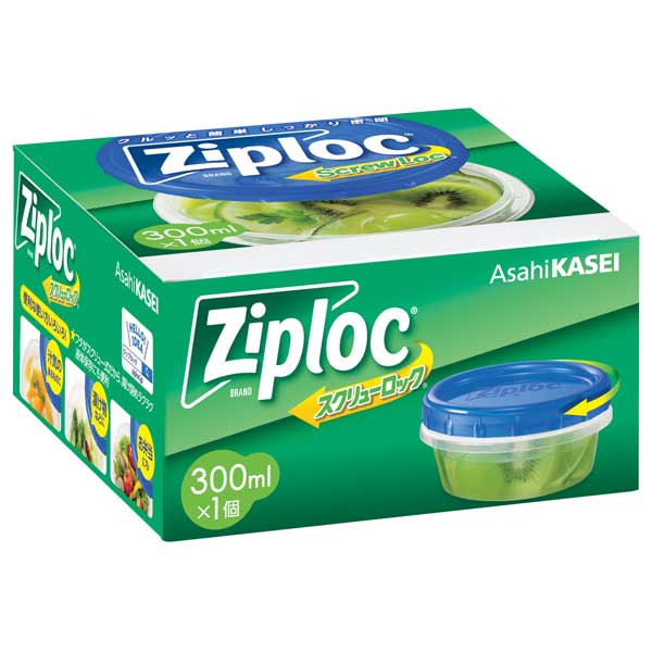 ジップロックスクリューロック 300ml