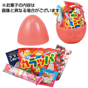 お菓子が入ったおおきなイースターエッグ10個セット