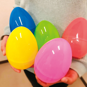 お菓子が入ったおおきなイースターエッグ10個セット