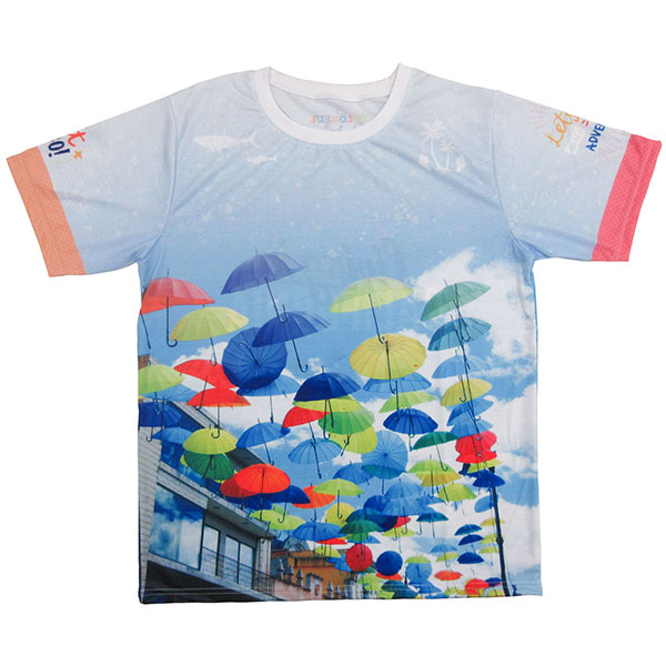 【全面オリジナル印刷可能】フルカラーTシャツ