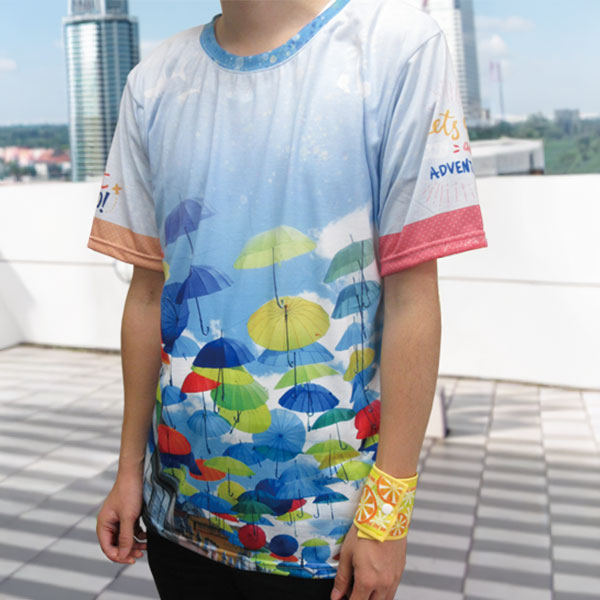 【全面オリジナル印刷可能】フルカラーTシャツ