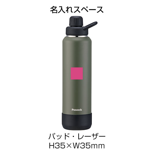 【名入れ可能】ピーコック ダイレクト(炭酸対応)ボトル 1.2L