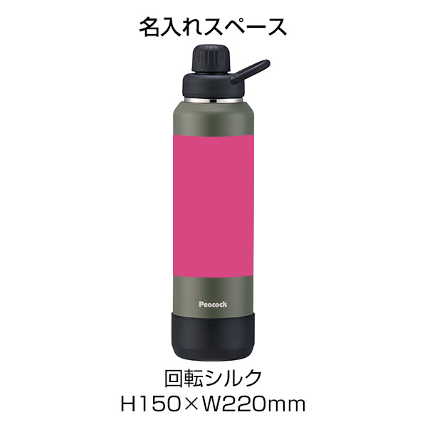 【名入れ可能】ピーコック ダイレクト(炭酸対応)ボトル 1.2L