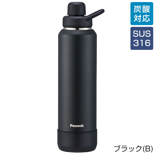 【名入れ可能】ピーコック ダイレクト(炭酸対応)ボトル 1.2L