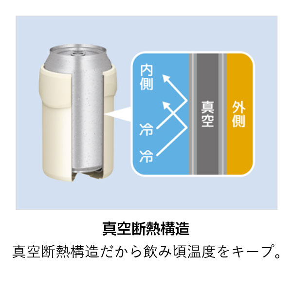 【名入れ可能】サーモス 保冷缶ホルダー350ml/JDU-350