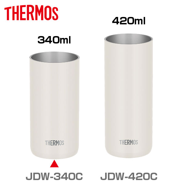 【名入れ可能】サーモス 真空断熱タンブラー340ml／JDW-340C
