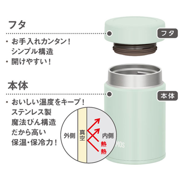 【名入れ可能】サーモス 真空断熱スープジャー 200ml
