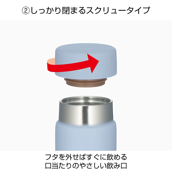 【名入れ可能】サーモス 真空断熱ポケットマグ180ml／JOJ-181