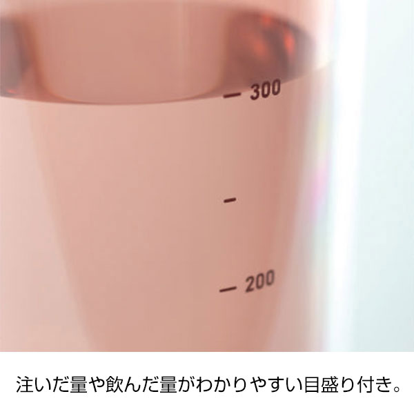 【名入れ可能】ピーコック クリアボトル(ダブルウォール)スクリュー 0.48L