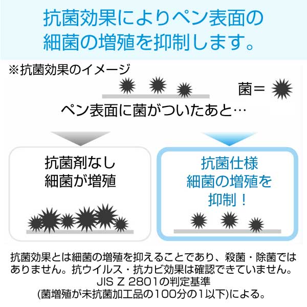 【ZEBRA ゼブラ】サラサクリップ ホワイト軸 抗菌仕様 0.5